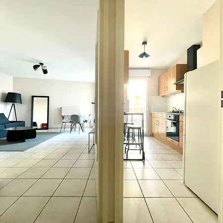 Bngo L Le Cocon Paisible Partdieu L Terrasse, 4p, 1ch, Proche Gare Partdieu Lyon