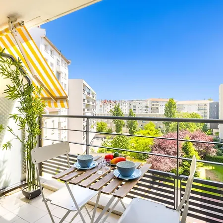 Bngo L Le Cocon Paisible Partdieu L Terrasse, 4p, 1ch, Proche Gare Partdieu