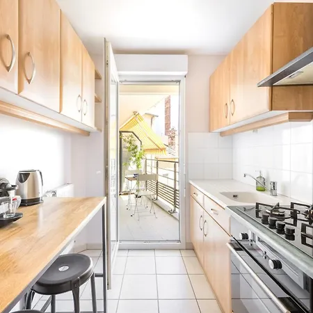 Bngo L Le Cocon Paisible Partdieu L Terrasse, 4p, 1ch, Proche Gare Partdieu Apartamento Lyon