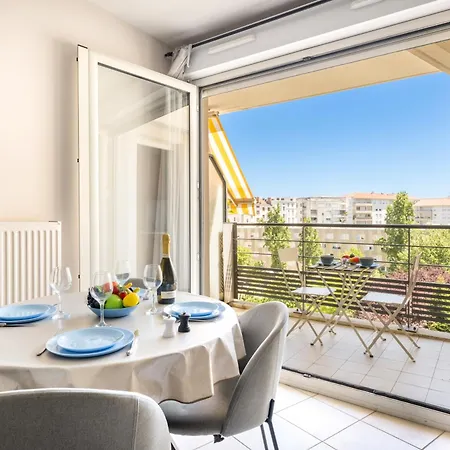 Bngo L Le Cocon Paisible Partdieu L Terrasse, 4p, 1ch, Proche Gare Partdieu Apartamento *