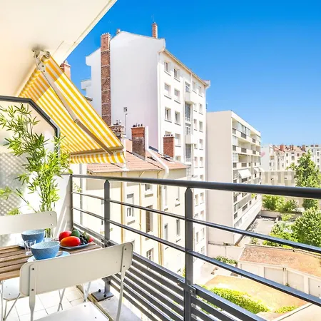 Apartamento Bngo L Le Cocon Paisible Partdieu L Terrasse, 4p, 1ch, Proche Gare Partdieu *