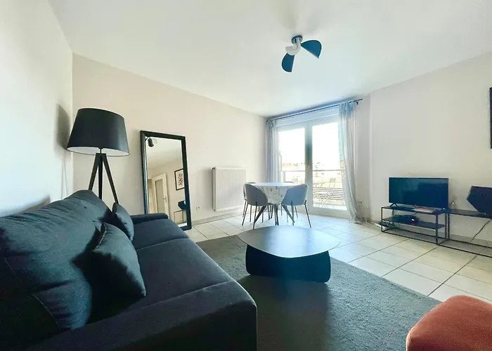 Bngo L Le Cocon Paisible Partdieu L Terrasse, 4p, 1ch, Proche Gare Partdieu